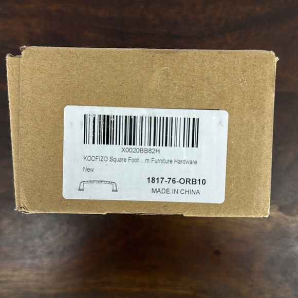 KOOFIZO 3-Inch Oil-Rubbed Bronze Arch Pull Kitchen Cabinet Dresser Bathroom NIB - Picture 8 of 8